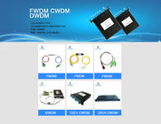 FTTX 3 Channel  CWDM Mux Demux SC UPC APC FWDM Optical WDM Equipment 1310nm 1490nm 1550nm
